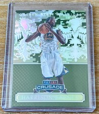 HARRISON BARNES 14-15 Panini Crusade CAMO PRIZM PARALLEL ! GOLDEN STATE WARRIORS