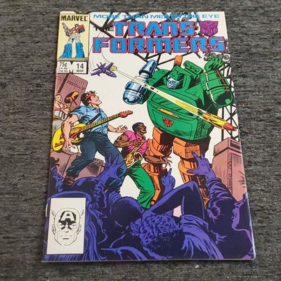 The Transformers #14 (Marvel Comics 1986) Transformer Bob Budiansky
