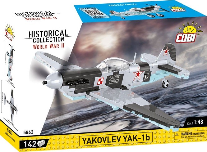 Cobi 5863 - Historical Collection - World War II - Yakolew Yak-1b - New