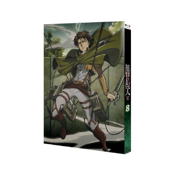 Attack on Titan Vol.8 First Limited Blu-ray W /illustration Shingeki no Kyoj JP
