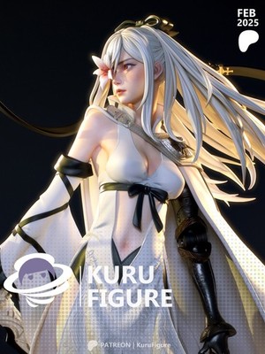 1:7 Zero | Drakengard | High Quality Unpainted Resin Garage Kit