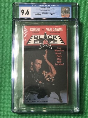 Black Eagle VHS Tape CGC 9.6 A++