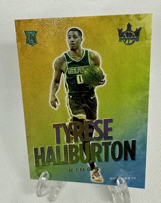 2020-21 Court Kings Tyrese Haliburton Rookies Level IV  #195 Kings Pacers RC SP