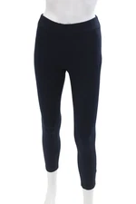 Joseph Abboud Womens High Rise Pull On Ankle Pants Navy Size 36