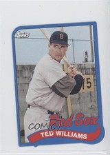 2014 Topps 1989 Topps Die-Cut Minis Ted Williams #TM-21 HOF 2u3
