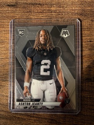 2025 Panini Mosaic - Rookie Variations Ashton Jeanty #287 Silver Prizm (RC)