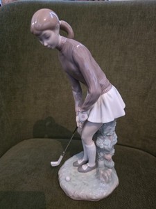Lladró Lady Golfer | eBay