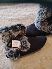 Women's Slippers Black  Grey Airwalk Size 7/8