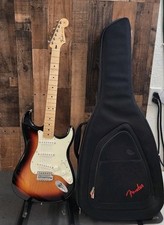2017 FENDER MIM Stratocaster. Sunburst W/Bag