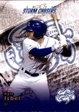 2021 Omaha Storm Chasers Choice 8 Kyle Isbel Fontana California CA Baseball Card