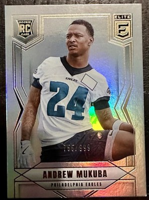Andrew Mukuba 2025 Donruss Elite #200 /999 (RC, SN) Phildelphia Eagles