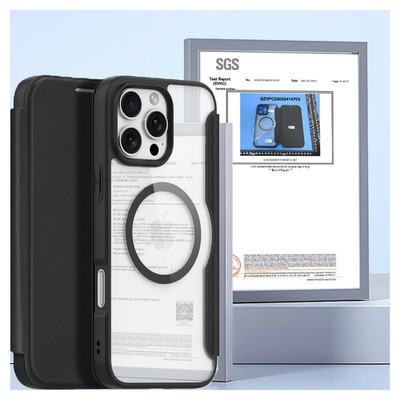 DUX DUCIS SKIN X PRO HÜLLE FÜR IPHONE 16 PRO MIT MAGSAFE UND FLAP CASE