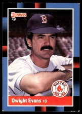 Dwight Evans 1988 Donruss Red Sox Team Collection #216 Red Sox MLB READ