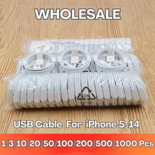 Wholesale USB Cable Charger Cord For Apple iP...