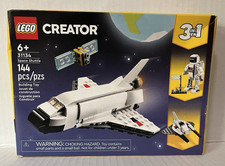 LEGO Creator 3-in-1 Space Shuttle 31134-- 144 Pieces--ages 6 --New