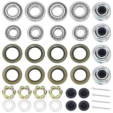 4Sets 25580 15123 Trailer Axle Hub Bearings Kit, 4Set 25580 15123 Bearing Kit