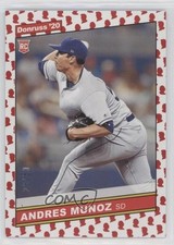 2020 Donruss Retro 1986 Presidential Collection 8/50 Andres Munoz Rookie RC 0tw4