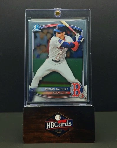 2025 Bowman Chrome Prospects Roman Anthony #BCP-167 Boston Red Sox Rookie (RC)