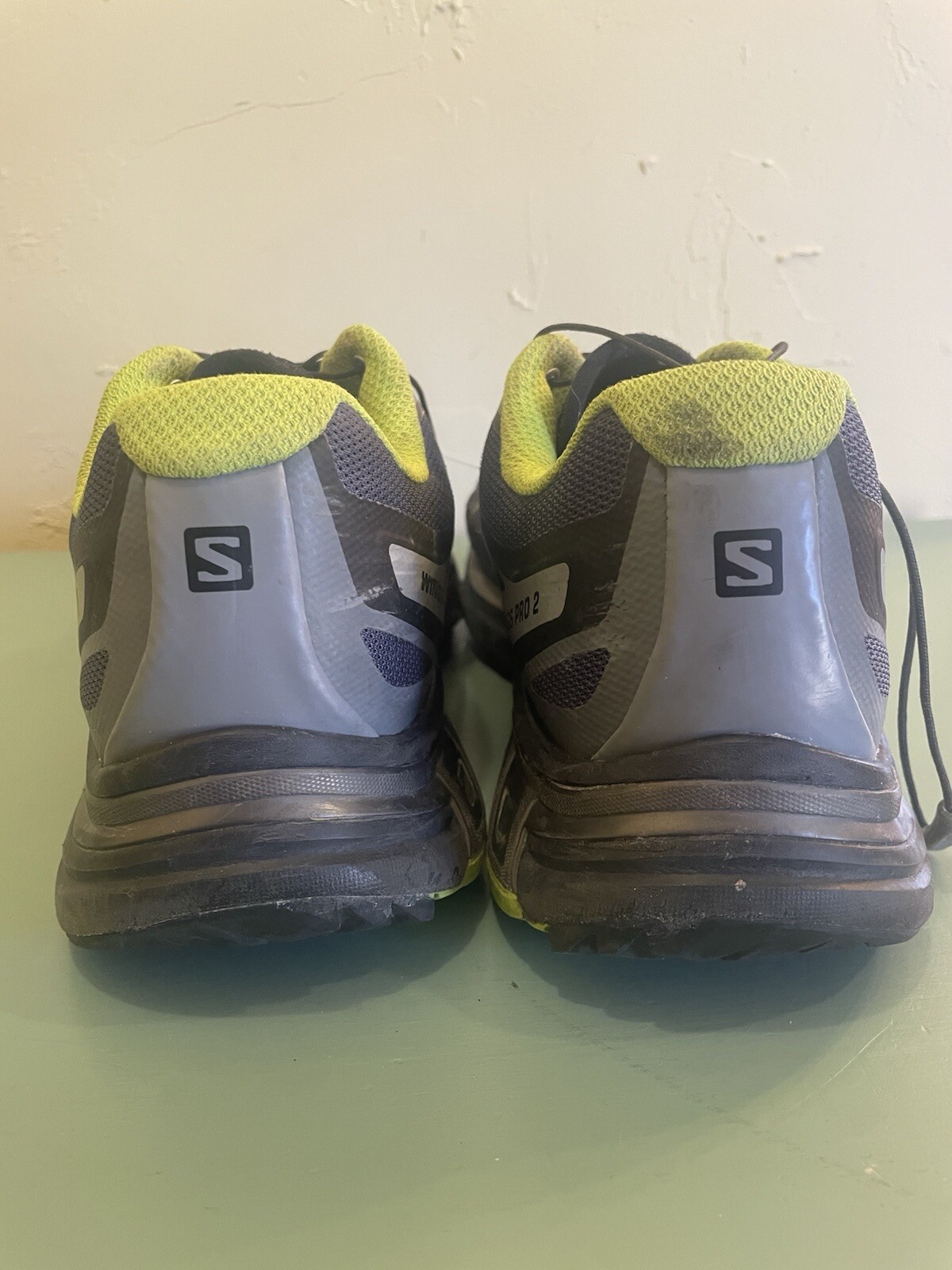 Scarpe da trail running Salomon Wings Pro 2 da uomo taglia US 10 5 escursionismo Quicklace