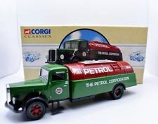 Modellino Camion 1:50 White petrol tanker Corgi diecast modellismo collezione