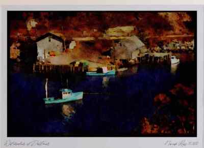 486020 Tiny Fishing Hamlet Of East Dover In Nova Scotia Canada Ltd Ed A3
