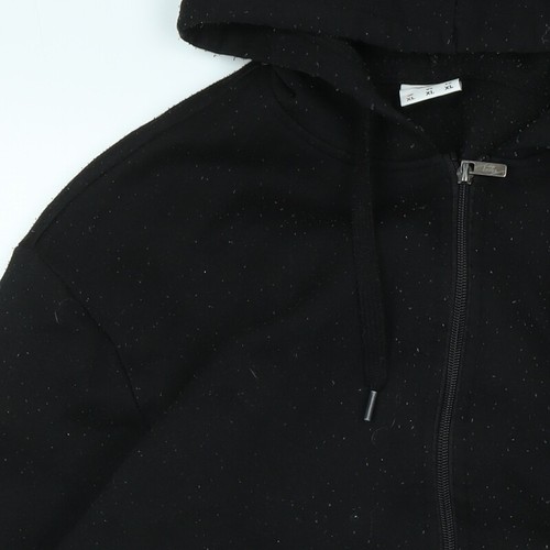Lee Cooper Mens Black Jacket Size XL Zip - Logo - Picture 8 of 10