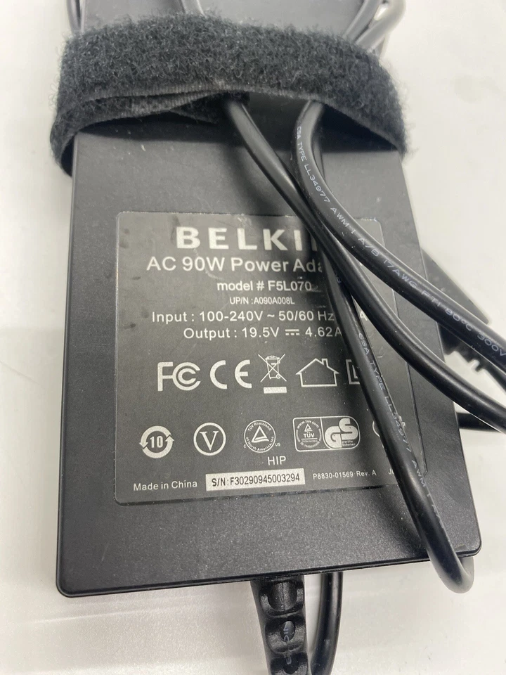 BELKIN F5L070 19.5V 4.62A 90W AC ADAPTER input 100-240v working Unit Only - Image 2 of 4