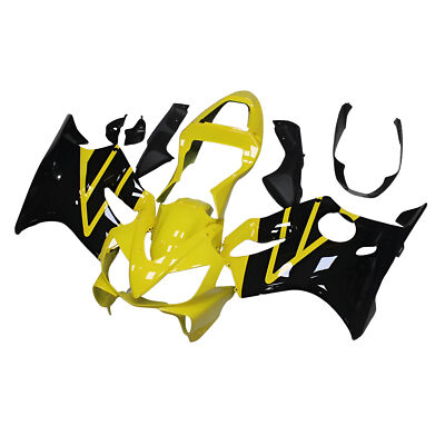 Yellow Black Injection Bodywork for Honda CBR600F4i 2001 02 2003 ABS Fairing Kit