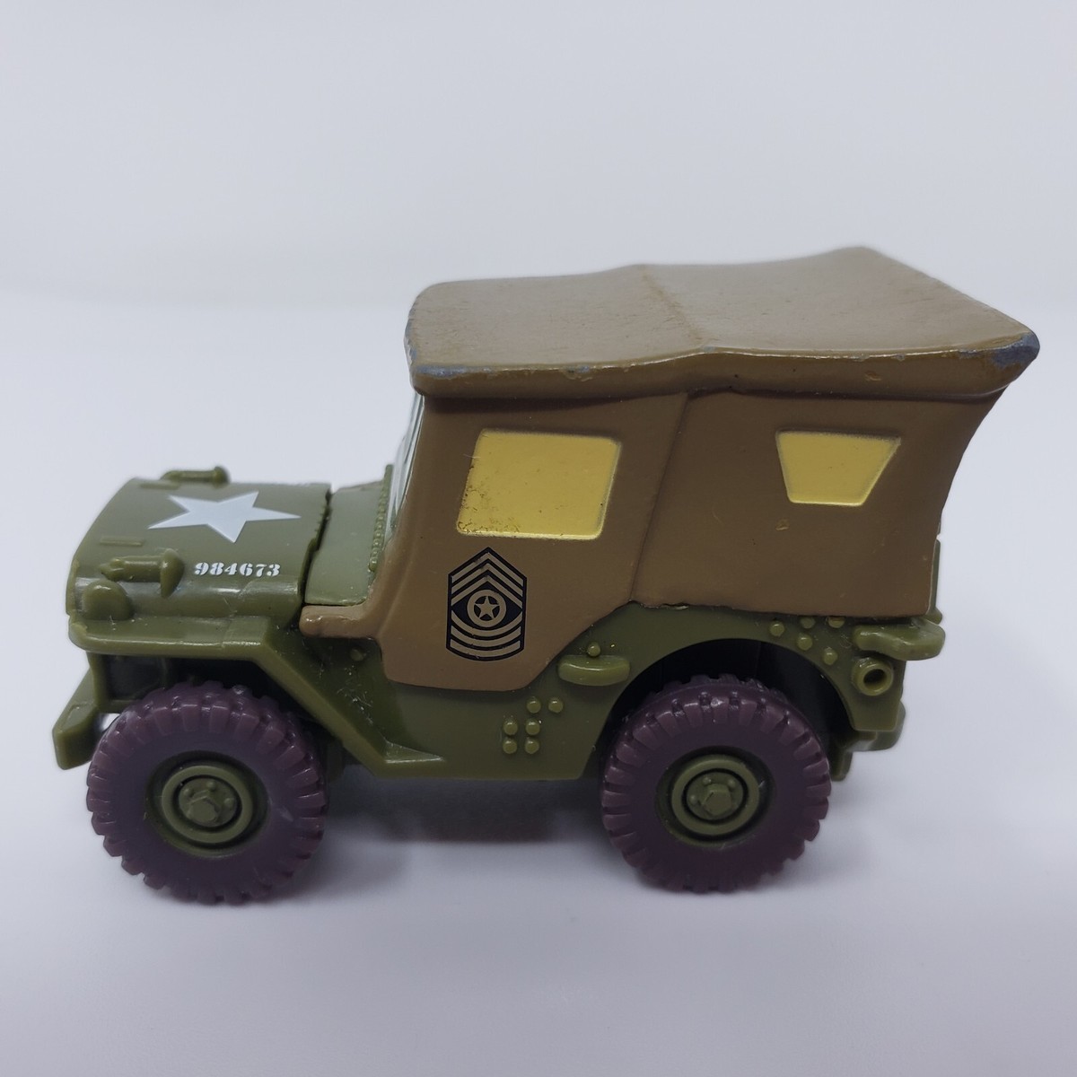 Disney Pixar Cars Sarge Diecast Jeep Vehicle Toy | eBay