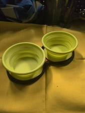Pet Bowls Collapsible Set For Travel
