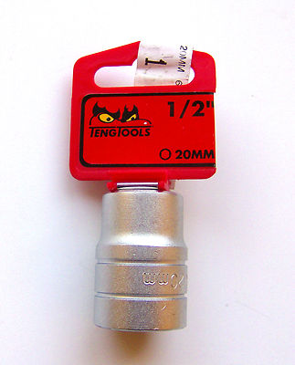 TENG TOOLS M1205206-C Buchse 20mm 6pnt Mit 1/2 Antrieb. 74314006