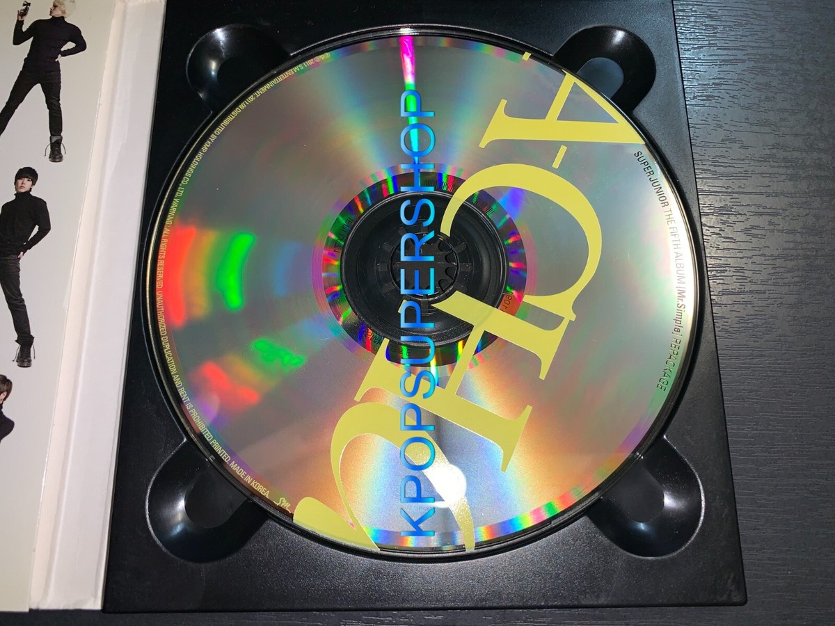 Super Junior 5th Mini Album Repackage A-Cha CD Photobook