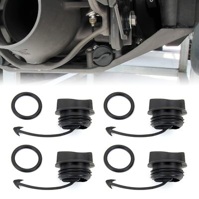 Drain Plug Assembly for Sea Doo Spark 2014-2021, Black Drain Plug & O-Ring for S