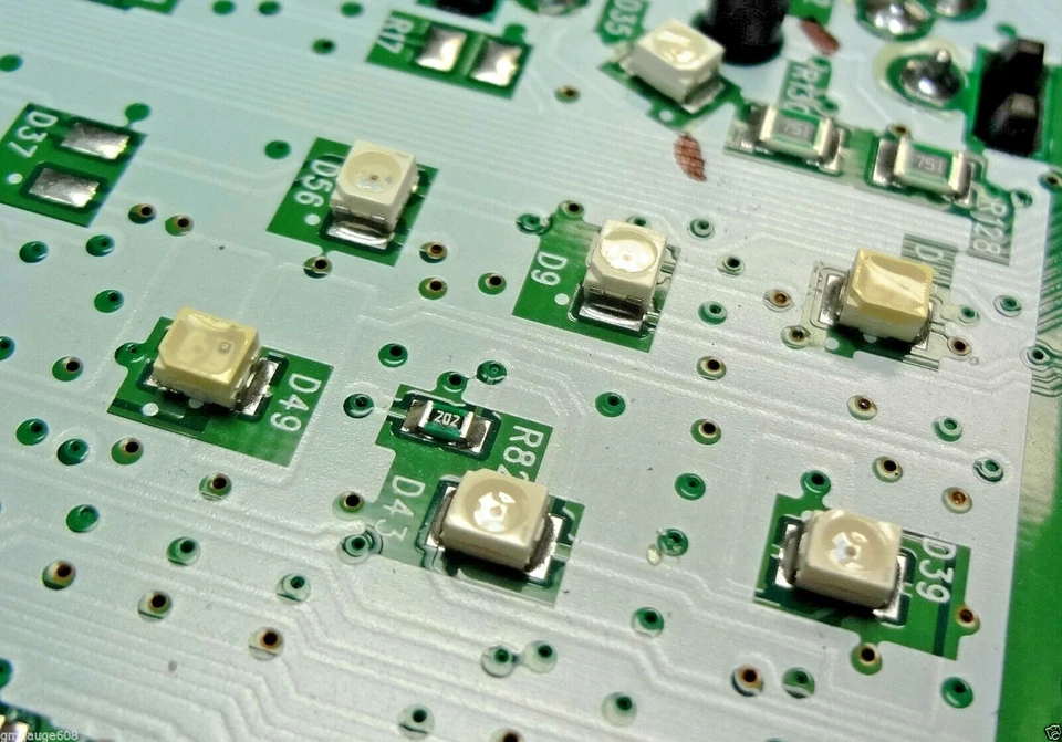 Kit de actualización de iluminación LED verde para tus interruptores de ventana GM 2003-06 camioneta y SUV Foto 3 de 4