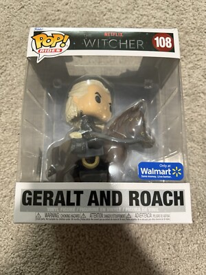 Funko Pop! Deluxe: The Witcher - Geralt and Roach - Walmart (Exclusive) #108