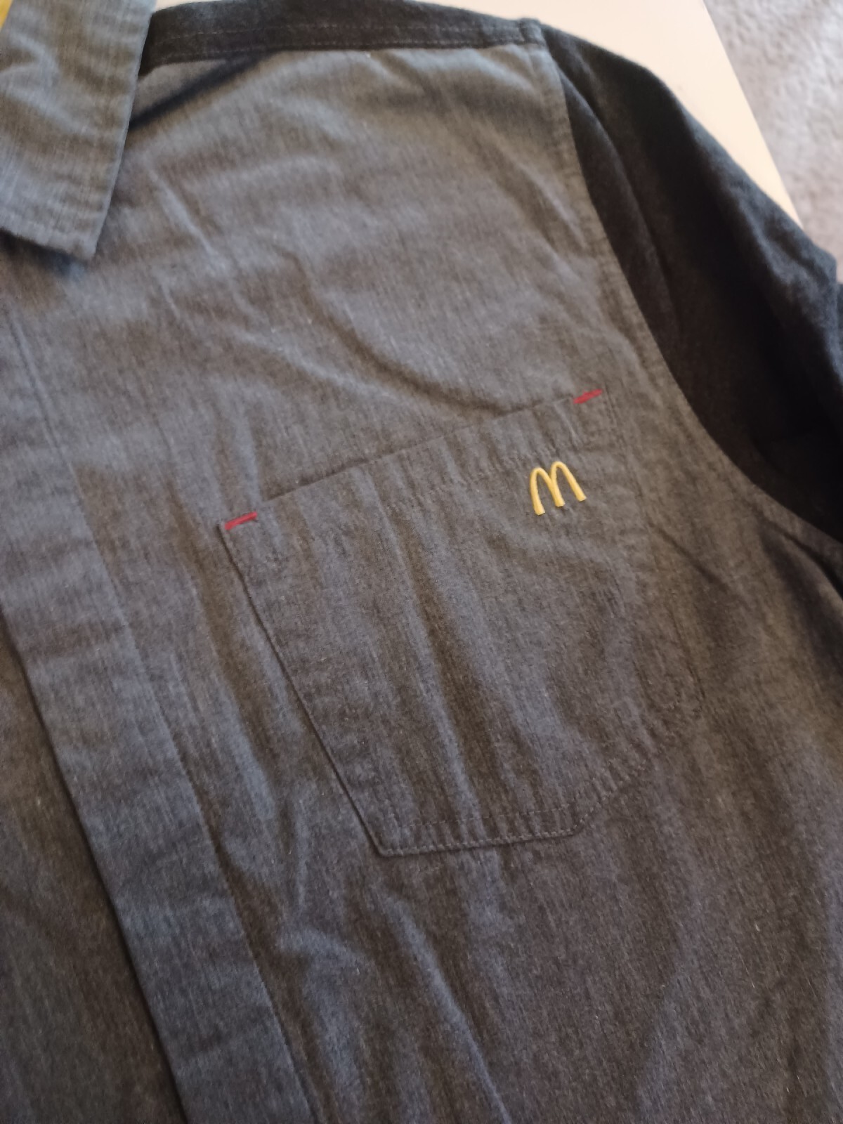 McDonald’s Shirt Medium Timeless Elements Employe… - image 3