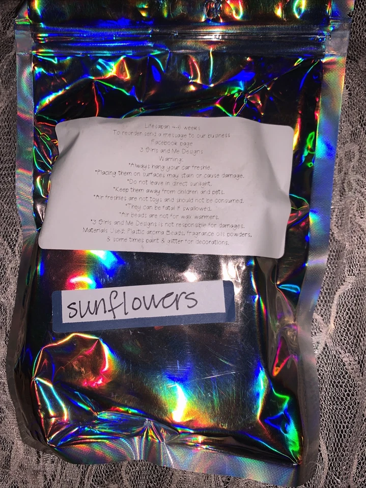 CERA DE ABEJAS CERA DE ABEJAS PASTILLAS ORGÁNICAS CUENTAS AMBIENTADOR GIRASOLES CRUZADOS Foto 2 de 2