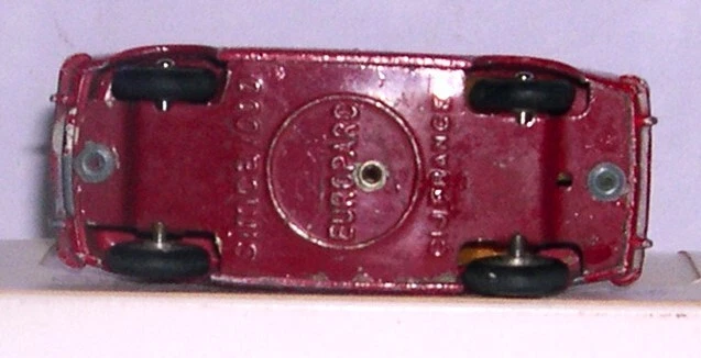 CIJ Simca 1000 3/7 saloon car rossa. G@@D ! - Immagine 4 di 4