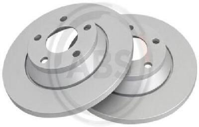 2x original A.B.S. Brake disc 16293 for Audi