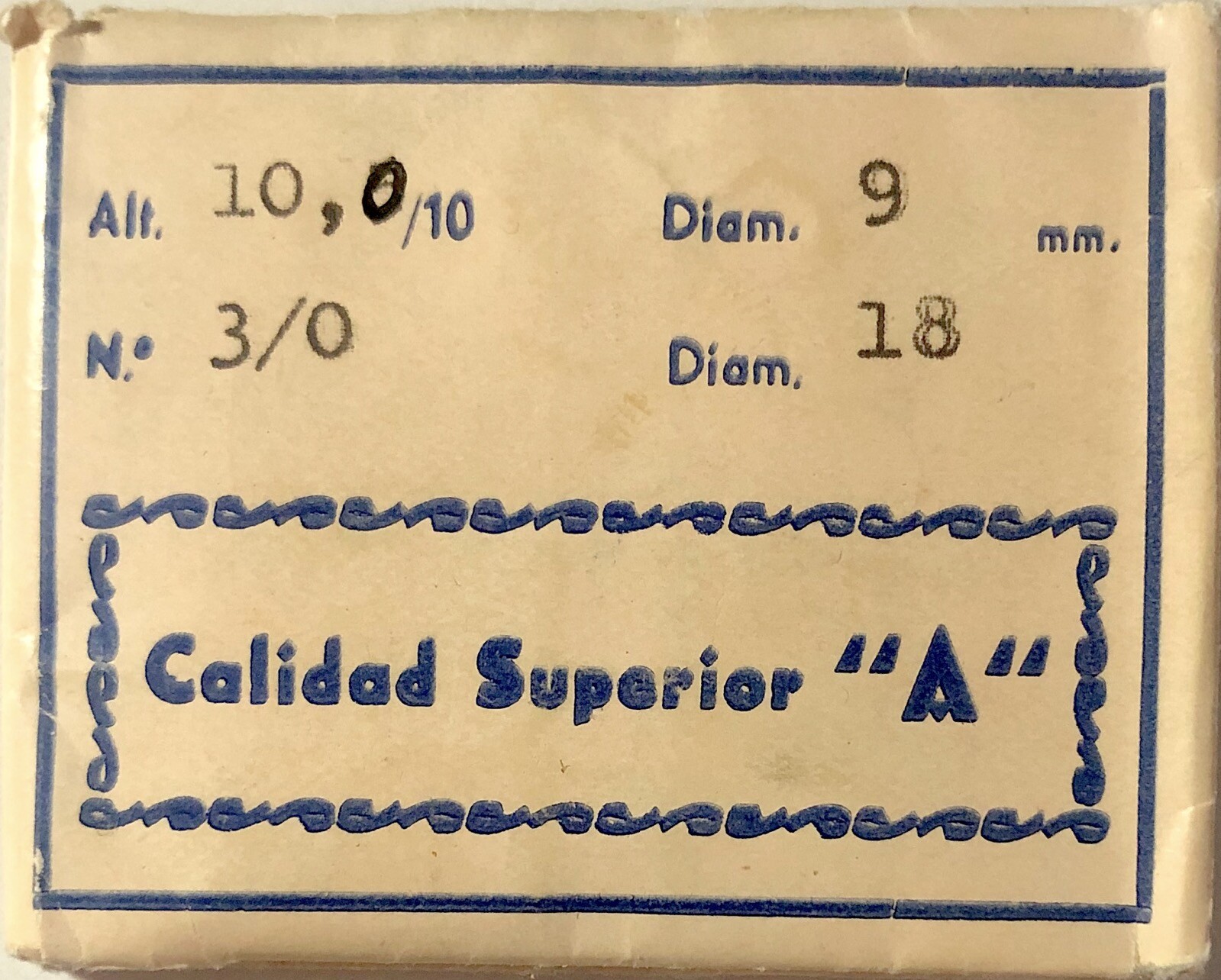 1X Mainspring 1.00mm Ø 9 Watch 3/0 X 18