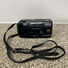 Olympus TRIP Panorama  Black 33mm Point & Shoot 35mm Film Camera UNTESTED AS IS!