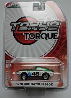 GREENLIGHT # TOKYO TORQUE # serie1 GREEN MACHINE * 1970 BRE DATSUN 24OZ.Not Open