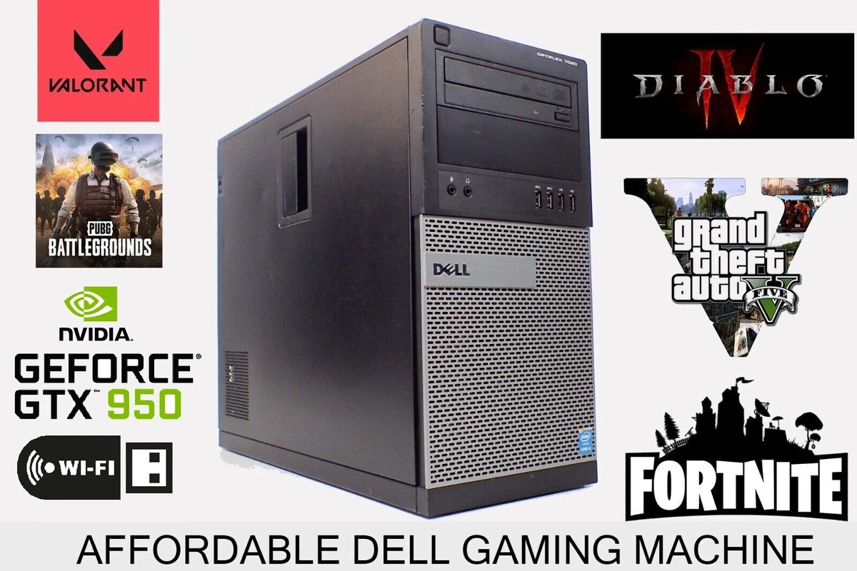 Dell OptiPlex Gaming PC i5 8GB RAM 1TB HDD Nvidia GTX 950 Win 10
