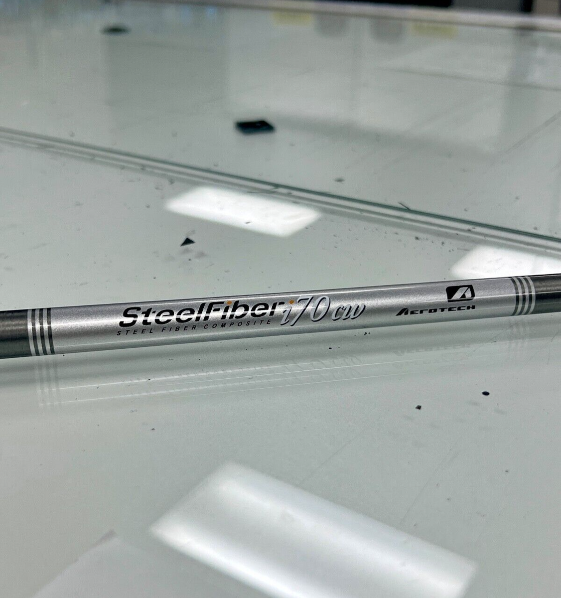 NEW AEROTECH Steelfiber H-Plus Graphite Iron Shaft. .370. Steel Fiber