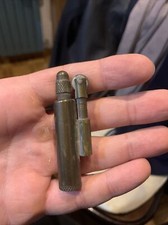 accendino militare guerra proiettile Vintage Ottone Lighter