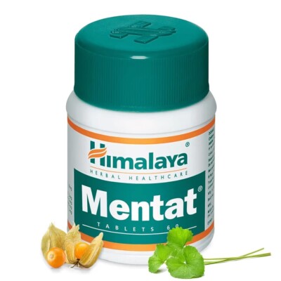 Himalaya MENTAT Enhances Memory and Learning Capacity 60 Tablets