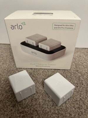 ARLO DUAL BATTERY CHARGING STATION GENUINE BATTERIES PRO ULTRA  UK
