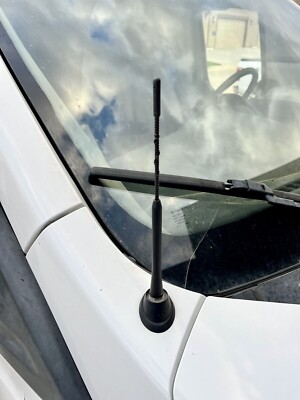 9'' Antenna Fuba Mast Black Power Rod Radio AM/FM for Ford Transit 2015-2025 New