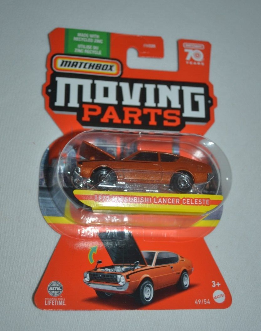 MATCHBOX 2023 MOVING PARTS 49/54 - 1975 MITSUBISHI LANCER CELESTE
