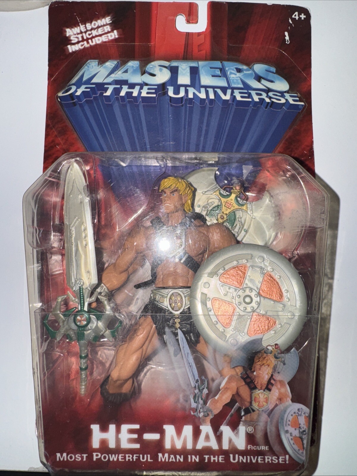 He-Man Masters of the Universe 200X Action Figure with Trading Card Mattel 2001